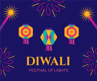 Diwali Festival Facebook Post Image Preview