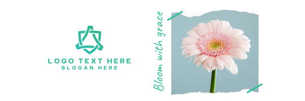 Flower Store Twitter Header Design Image Preview