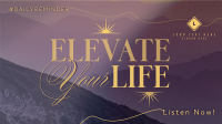Elevating Life Facebook Event Cover Design