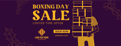Boxing Day Mega Sale Facebook cover Image Preview
