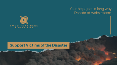 Fire Victims Donation Facebook event cover Image Preview