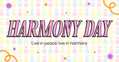 Diverse Harmony Day  Facebook ad Image Preview