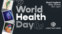 Retro World Health Day Animation Image Preview