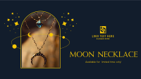 Moon Necklace Facebook Event Cover Design