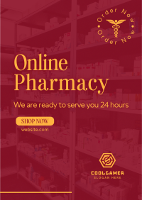 Online Pharmacy Flyer Design