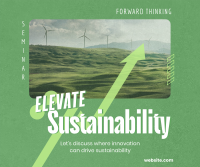 Elevating Sustainability Seminar Facebook post Image Preview