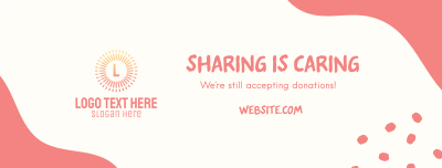 Sharing is Caring Facebook cover Image Preview
