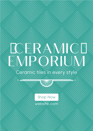 Ceramic Emporium Flyer Image Preview