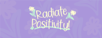 Radiate Positivity Facebook cover Image Preview