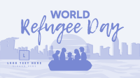 World Refuge Day Animation Design