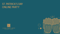 St. Patrick's Day Zoom Background Image Preview