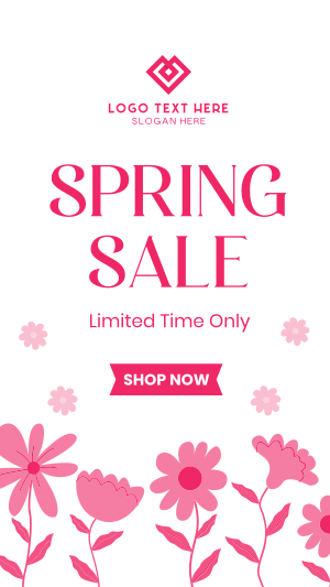 Celebrate Spring Sale TikTok Video Image Preview