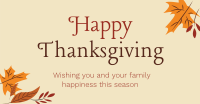 Happy Thanksgiving Facebook ad Image Preview