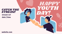 Youth Day Online Facebook event cover Image Preview