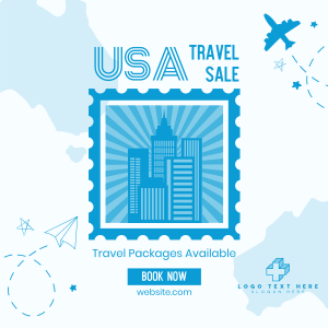 USA Travel Destination Instagram post Image Preview