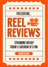 Reel Reviews Flyer Preview