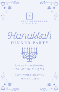 Hannukah Celebration Invitation Image Preview