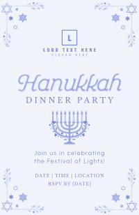 Hannukah Celebration Invitation Preview