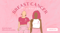 Breast Cancer Survivor Facebook Event Cover Design