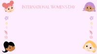 Women's Month Zoom Background Image Preview