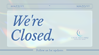 Business Closing Hours Animation Preview