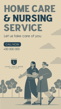 Homecare Service YouTube short Image Preview