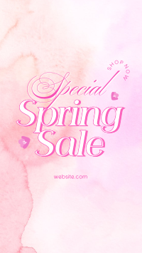 Special Spring Sale Instagram Reel Design