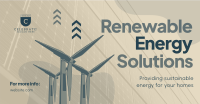 Renewable Energy Solutions Facebook ad Image Preview
