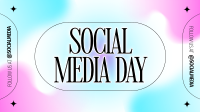 Minimalist Social Media Day Animation Image Preview