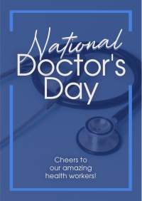 Celebrate National Doctors Day Flyer Image Preview