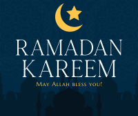 Blessed Ramadan Facebook Post Design