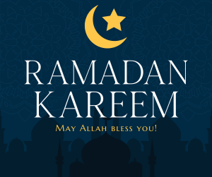 Blessed Ramadan Facebook post Image Preview