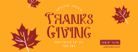 Thanksgiving For You Facebook Cover Design