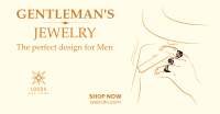 Gentleman's Jewelry Facebook Ad Image Preview