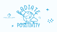 Positive Vibes Facebook Event Cover Design