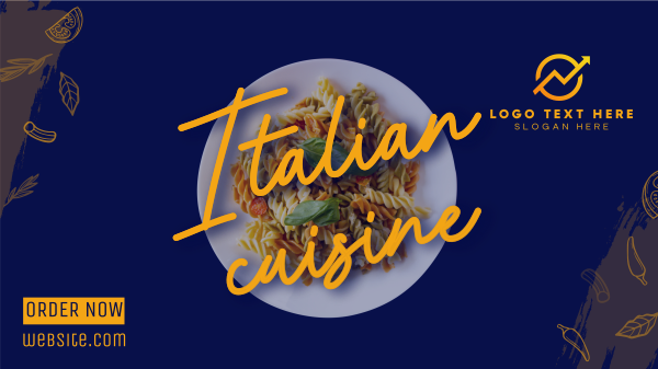 Taste Of Italy Facebook Event Cover Design