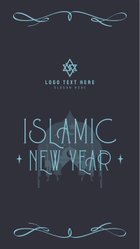 Celebrate Islamic New Year Facebook Story Design