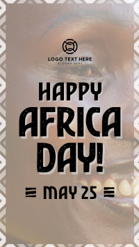 Africa Day Commemoration  Instagram Story Design