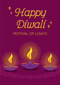 Happy Diwali Poster Design