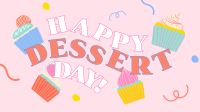 It's Dessert Day, Right? Facebook Event Cover Design