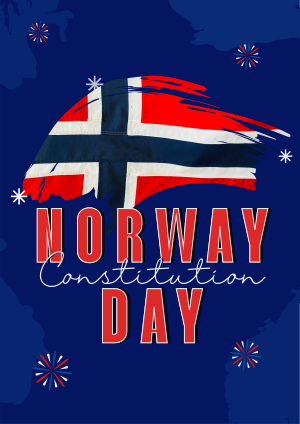 Norway Constitution Day Flyer Image Preview