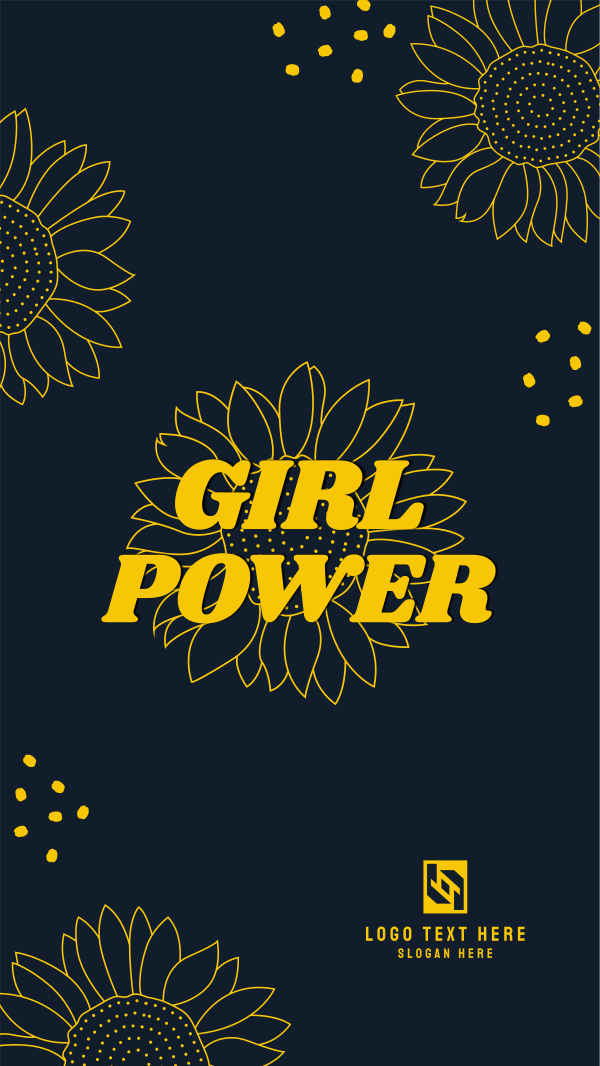 Girl Power Instagram Story Design Image Preview