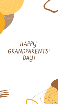 Grandparent's Day Abstract Instagram story Image Preview