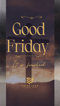Peaceful Good Friday Instagram story Image Preview