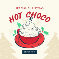 Christmas Hot Choco Instagram Post Image Preview