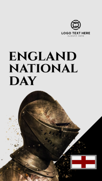 England National Day Facebook Story Design