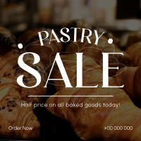 Pastry Sale Today Instagram Post Design