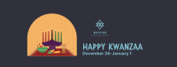 Kwanzaa Window Facebook cover Image Preview