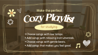 Cozy Comfy Music Facebook Event Cover Image Preview