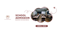 School Admission Ongoing Facebook ad Image Preview